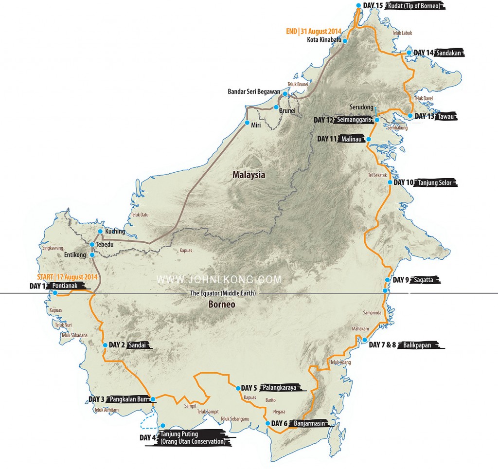 transborneo_route_map