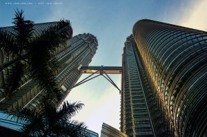 KLCC Buidling ground view    