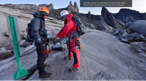 Descending the Low's Peak Circuit from 3776 M              