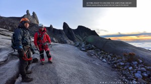 Descending the Low's Peak Circuit from 3776 M           