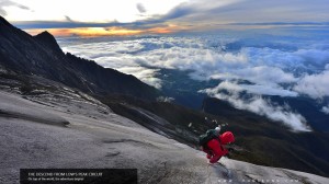 Descending the Low's Peak Circuit from 3776 M             