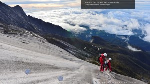 Descending the Low's Peak Circuit from 3776 M                  