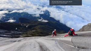 Descending the Low's Peak Circuit from 3776 M                