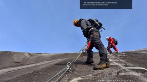 Descending the Low's Peak Circuit from 3776 M              